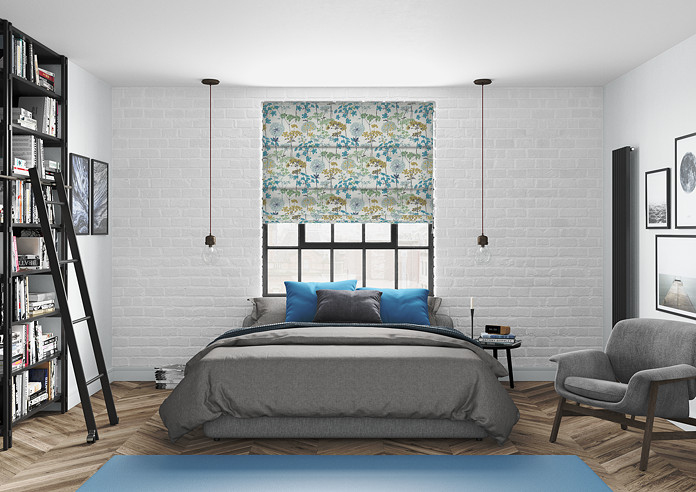 Hedgerow, Pistachio - Roman Blind - Image 5